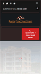 Mobile Screenshot of poojaconstructions.in